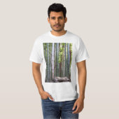 Japans Giant Bamboo Forest, Sagano, Kyoto, Japan T-shirt (Voorkant volledig)