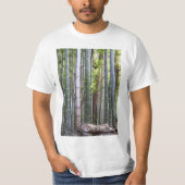 Japans Giant Bamboo Forest, Sagano, Kyoto, Japan T-shirt (Voorkant)