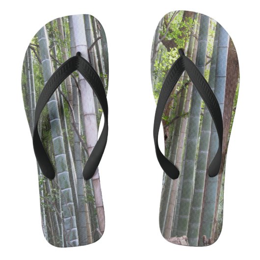 Japans Giant Bamboo Forest, Sagano, Kyoto, Japan Teenslippers (Voetbed)
