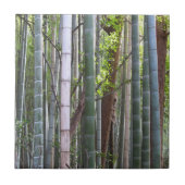 Japans Giant Bamboo Forest, Sagano, Kyoto, Japan Tegeltje (Voorkant)