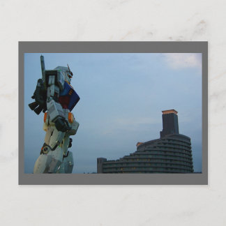 Japans Giant Robot-beeld Briefkaart