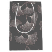 Japans Ginkgo-bladpatroon Medium Cadeauzakje (Voorkant)