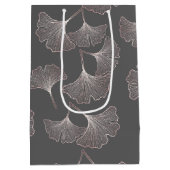 Japans Ginkgo-bladpatroon Medium Cadeauzakje (Achterkant)