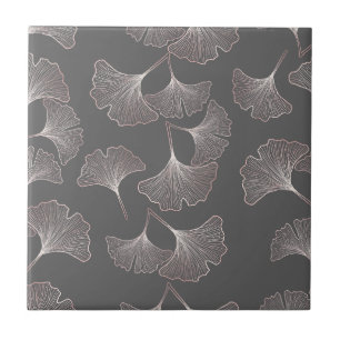 Japans Ginkgo-bladpatroon Tegeltje