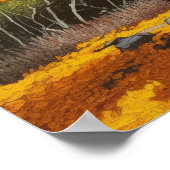 Japans Ginkgo Tree Art Print Poster (Hoek)