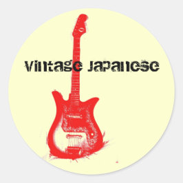  japans gitaar Sticker