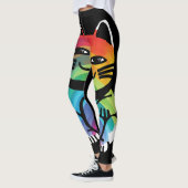Japans goed plukkertje met regenboog leggings (Links)