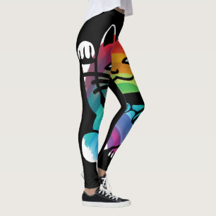 Japans goed plukkertje met regenboog leggings