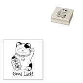 Japans goedgelekte tas rubberstempel (Gestempeld)