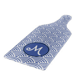 Japans golfpatroon en monogram snijplank