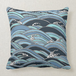 Japans golfpatroon kussen