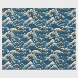 Japans golfpatroon — omslagpapier cadeaupapier