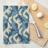 Japans golfpatroon theedoek (Quarter Fold)