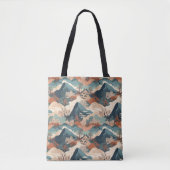 Japans golfpatroon tote bag (Voorkant)