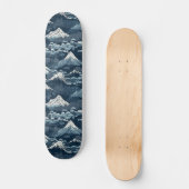 Japans golfslagpatroon persoonlijk skateboard (Voorkant)
