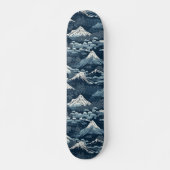Japans golfslagpatroon persoonlijk skateboard (Voorkant)