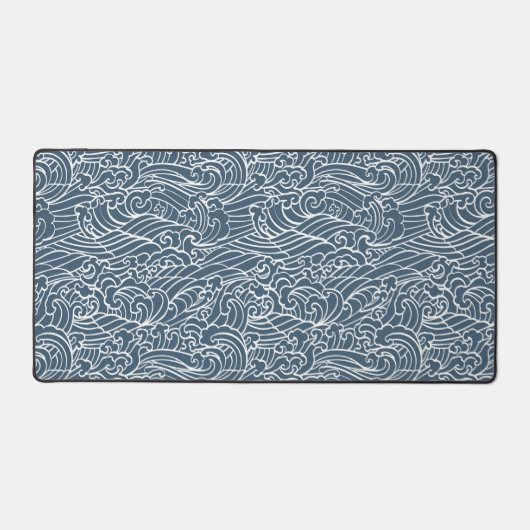 Japans golfstijlpatroon bureaumat (Voorkant)