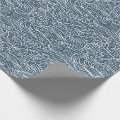 Japans golfstijlpatroon cadeaupapier (Hoek)