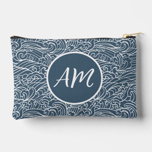 Japans golfstijlpatroon etui (Achterkant)