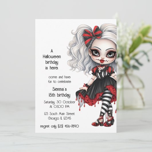 Japans Gotisch Kaart (Staand voorkant)