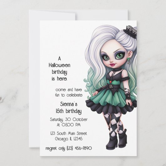 Japans Gotisch Kaart (Voorkant)