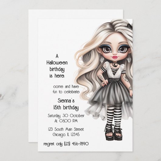 Japans Gotisch Kaart (Voorkant / Achterkant)