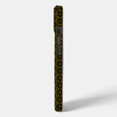 Japans goud & zwart patroon Case-Mate iPhone case (Achterkant / Links)