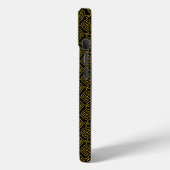 Japans goud & zwart patroon Case-Mate iPhone case (Achterkant / Links)