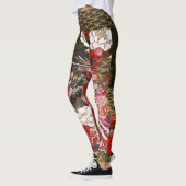Japans goudblad Geisha Fondo Leggings (Links)