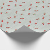 Japans goudvis herhaal patroon Cadeaupapier (Hoek)