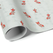 Japans goudvis herhaal patroon Cadeaupapier (Rol Hoek)