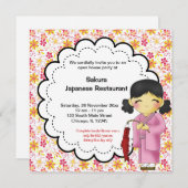 Japans Grand Opening Restaurant Kaart (Voorkant / Achterkant)