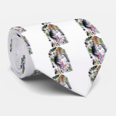 Japans grotesk-zwaardontwerp stropdas (Opgerold)