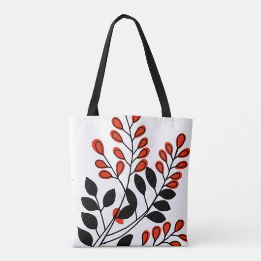 japans Hanafuda art. 1 juli blad Tote Bag (Achterkant)