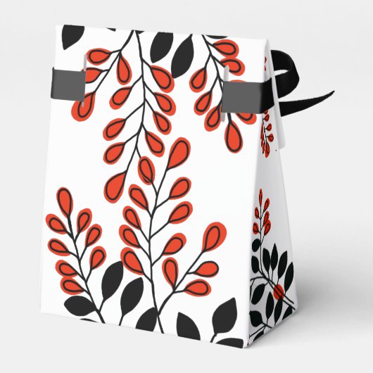 Japans Hanafuda kunst gunst box juli Bedankdoosjes (Achterkant)