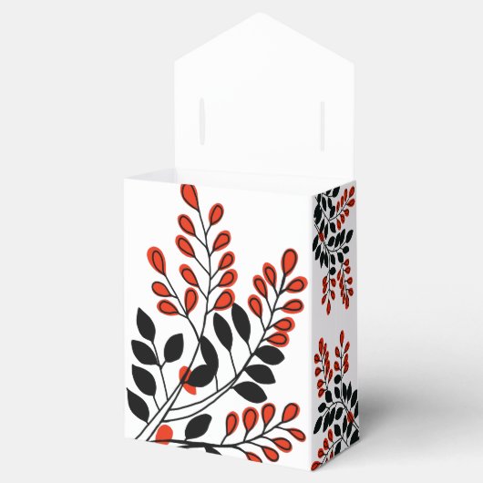 Japans Hanafuda kunst gunst box juli Bedankdoosjes (Geopend)