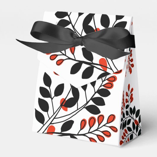 Japans  Hanafuda kunst gunst box juli Bedankdoosjes (Voorkant Zijde)