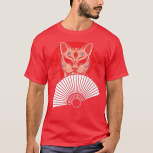 Japans handvuurtje Geisha Samurai Ninja Shinobi T-shirt