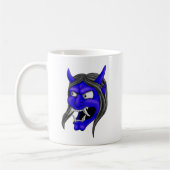 Japans Hannya Mask Koffiemok (Links)