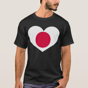 Japans hart terug:bidden voor japan t-shirt