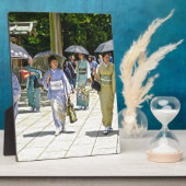 Japans heiligdomfestival fotoplaat (Zijkant)