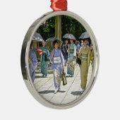 Japans hemelfeest metalen ornament (Rechts)