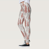 Japans herfst winterpatroon leggings (Links)