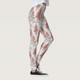 Japans herfst winterpatroon leggings