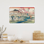Japans - Hiroshige Prints (Keuken)