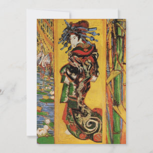 Japans hoesan Oiran door Vincent van Gogh
