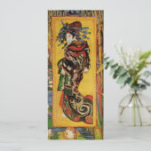 Japans hoesan Oiran door Vincent van Gogh (Staand voorkant)