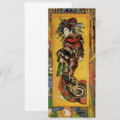 Japans hoesan Oiran door Vincent van Gogh (Voorkant / Achterkant)