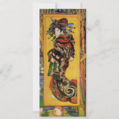 Japans hoesan Oiran door Vincent van Gogh (Voorkant)