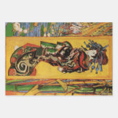 Japans hoesan Oiran door Vincent van Gogh Inpakpapier Vel (Voorkant)